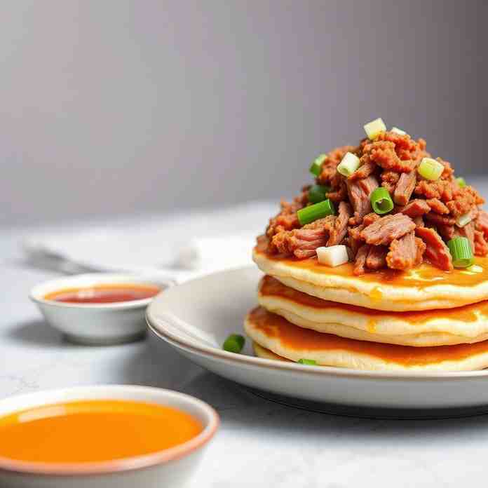 Guam Pancakes - Get Recipe for Savory Corned Beef Hash
